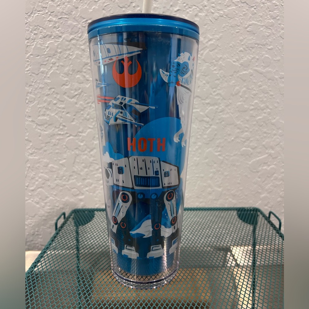 Star Wars Hoth Starbucks Tumbler w/ Straw